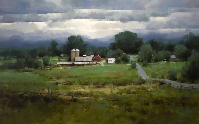 俄罗斯画家的油画艺术美到极致,中俄风景油画作品