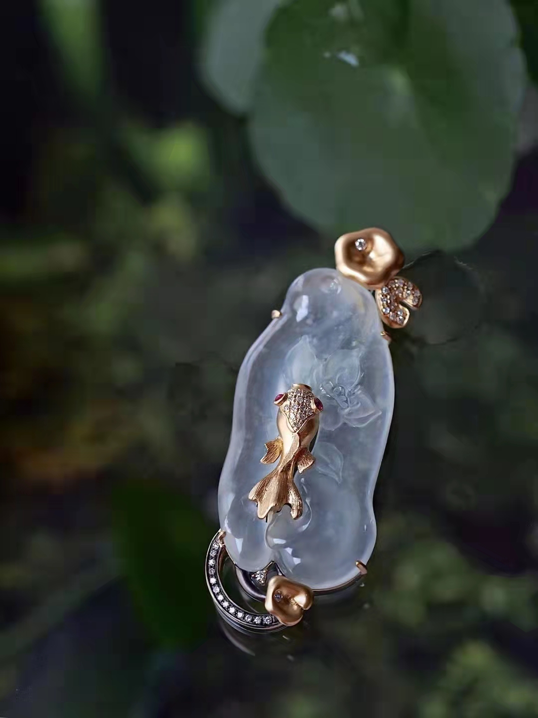 将鱼之美在首饰上完美演绎,宝诗龙仙气缭绕,国风首饰意境优美