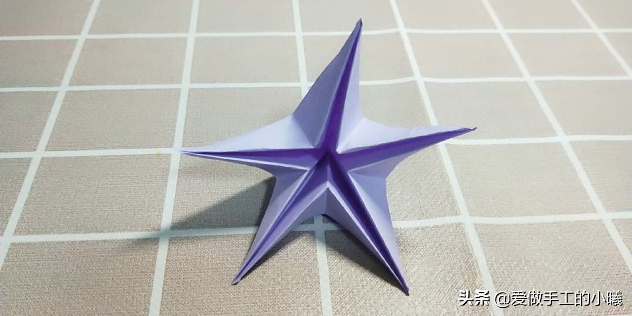 五瓣花折纸简单教程,五瓣花折纸教程视频简单又好看