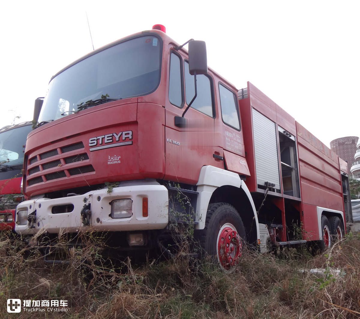 斯太尔消防车老款,中国斯太尔军用消防车图片