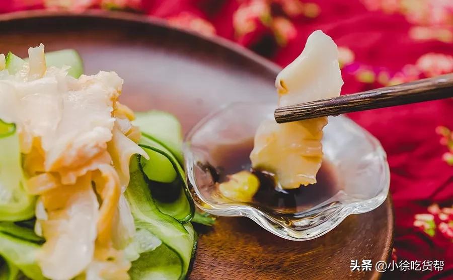 象拔蚌刺身教学,象拔蚌刺身摆盘