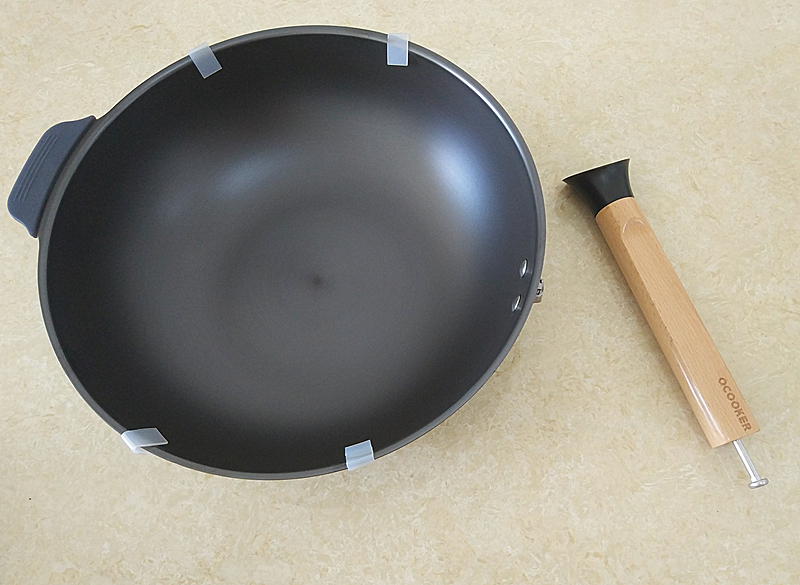 纯钛无油烟炒锅,无涂层无油烟铁炒锅