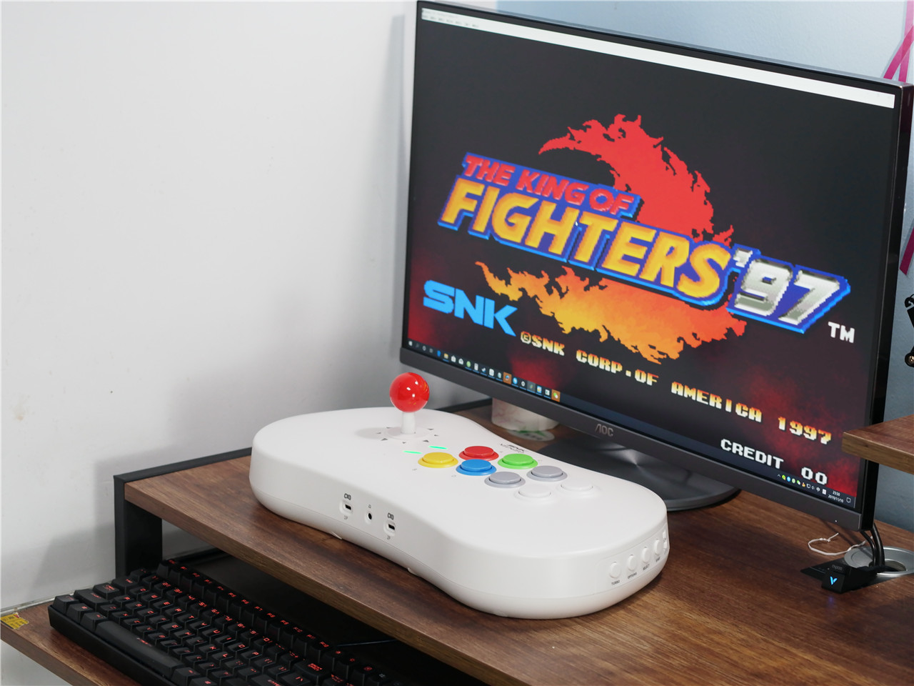 snkneogeo测评,snk游戏机neogeo摇杆模式