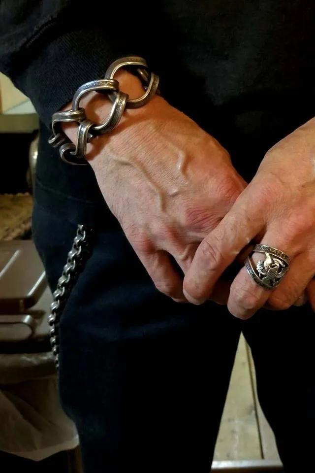 银饰男孩子用品,银饰男士把玩件