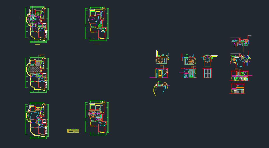 室内设计全套cad图纸图片,室内装修设计图cad大全
