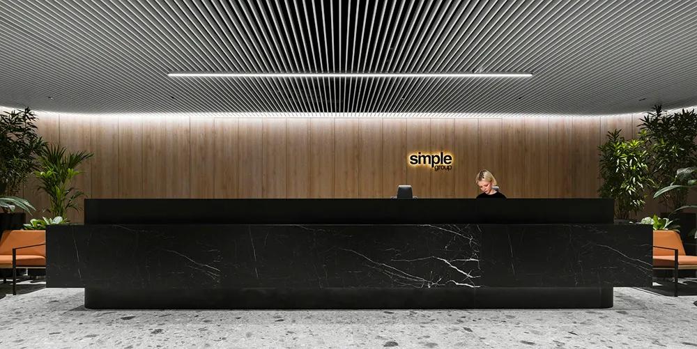 办公室装修前台效果图,工厂办公室前台装修效果图