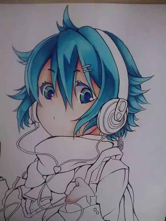 超详细马克笔教程，教你一步一步用马克笔手绘二次元教程！