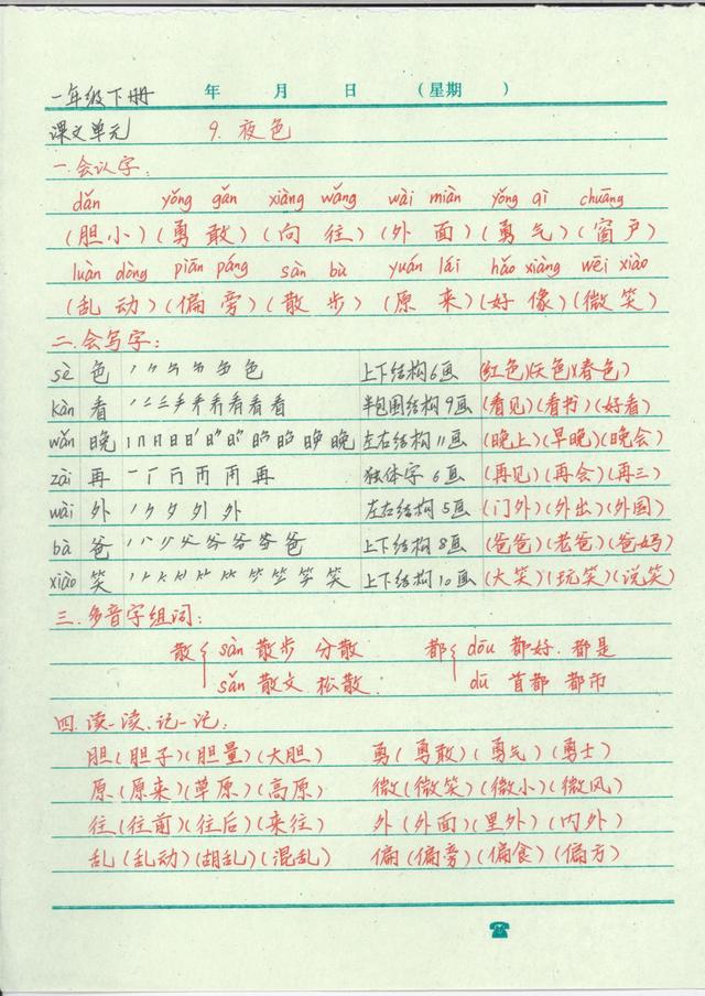 一年级语文如何复习最有效,一年级语文怎么复习最有效