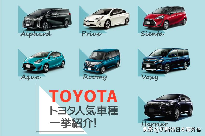 丰田热销车排行榜,日本丰田最近出的新款车型
