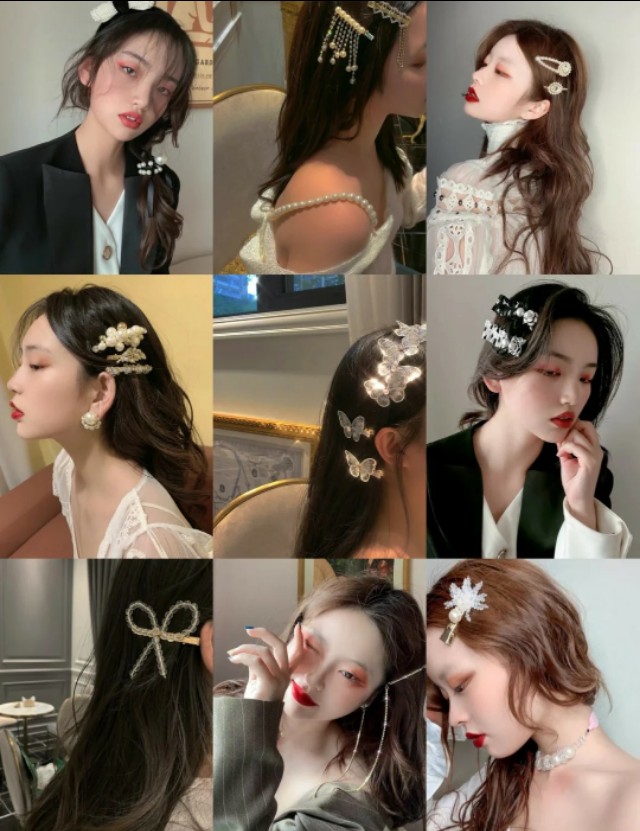 哪些女生发带发夹好看,私藏发饰合集