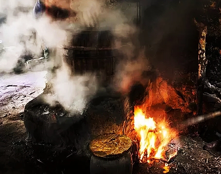 山茶籽农家自榨山茶油,山茶麸文化传承