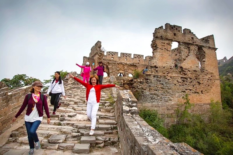 金山岭长城波澜壮阔,拍金山岭长城