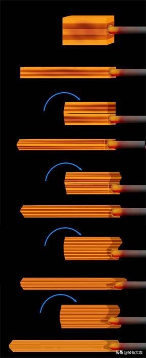 大马士革花纹钢14cm,钢材大品牌
