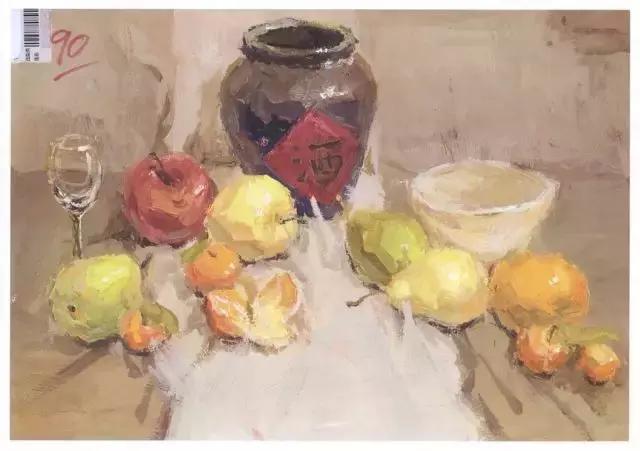 中国美院高分卷鉴赏,西安美院往年高分卷