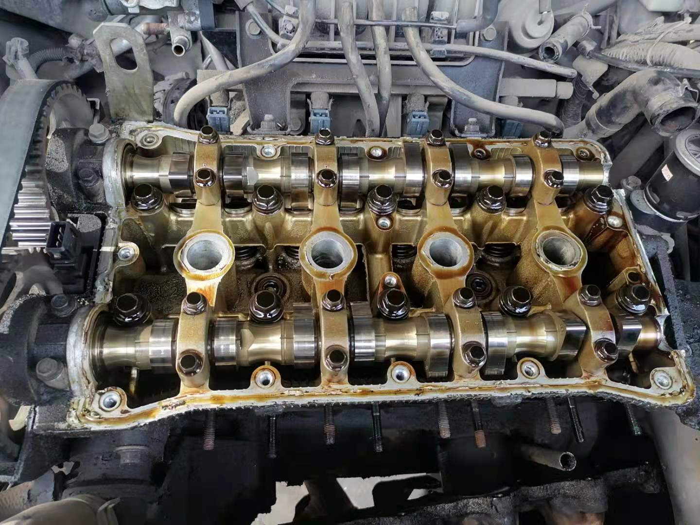 车主不听胖哥建议，高速正时皮带捋齿，16气门无一幸免