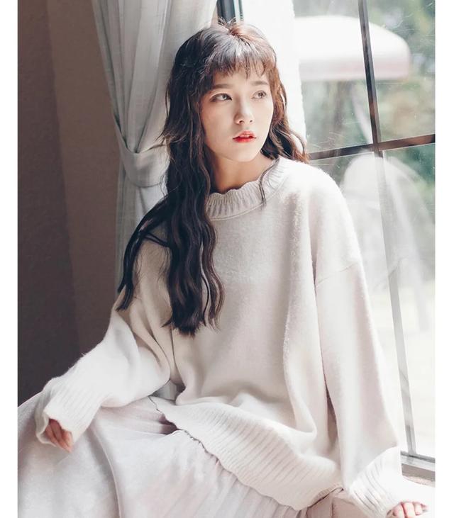 秋天衣橱必备50件,秋天毛衣套装温柔