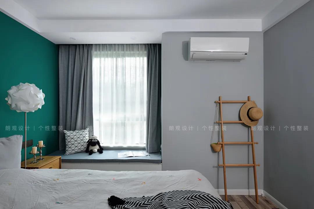 95平北欧风格感受幸福的味道,95平轻奢北欧风格