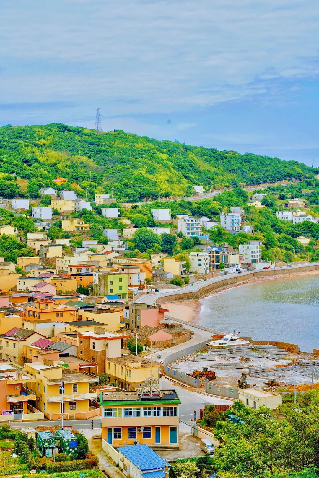 浙江海边美景,浙江渔村的美景