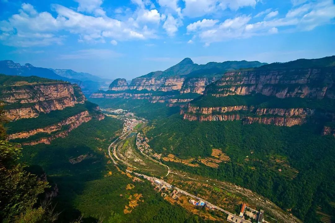壶关太行山水风景图片,太行大峡谷百里画廊图片