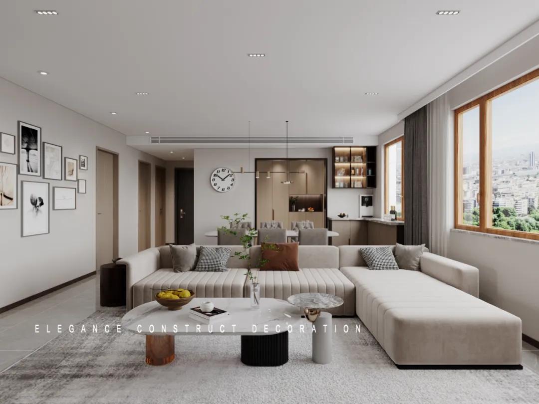 威海三居装修设计,威海简约风格全屋装修