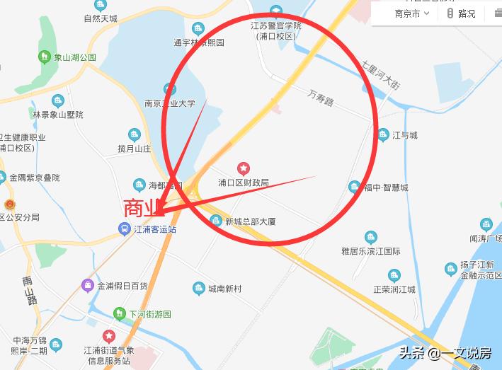 南工大板块以后的前景,南工大板块对比城南中心