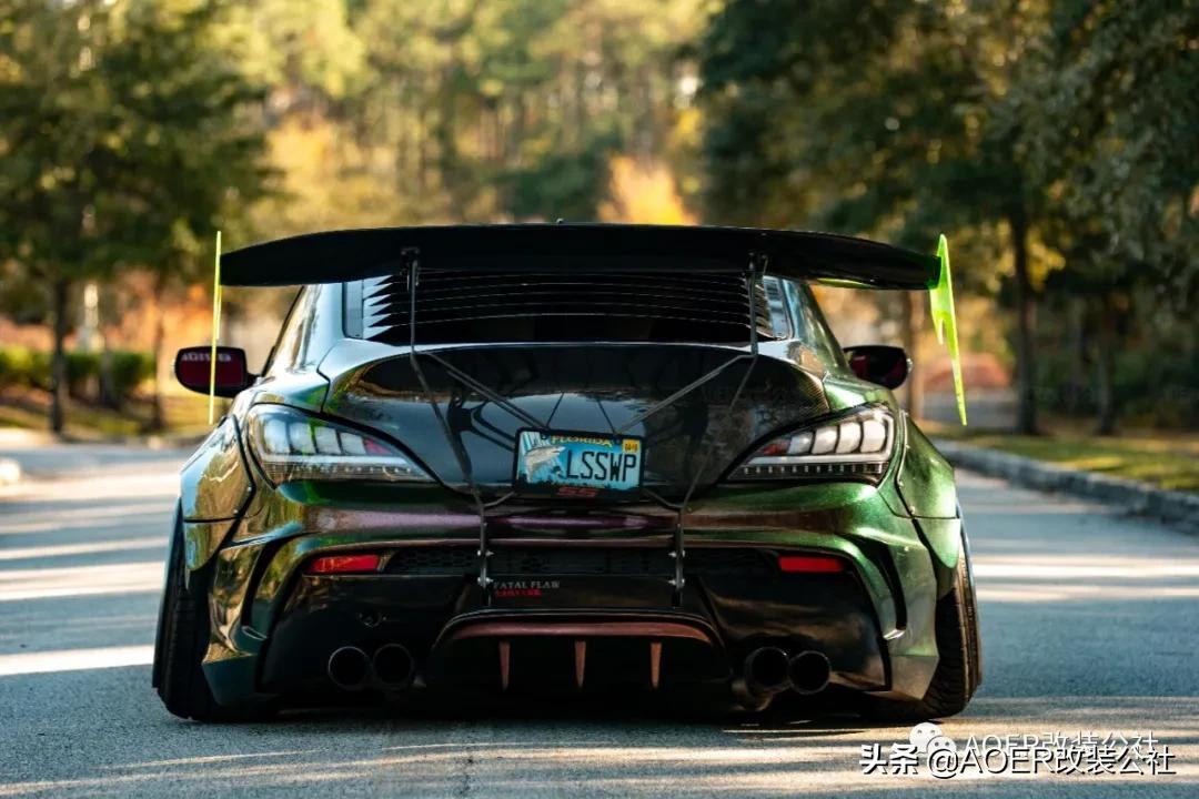 现代劳恩斯酷派2.0t爆改,现代劳恩斯酷派改装图片大全