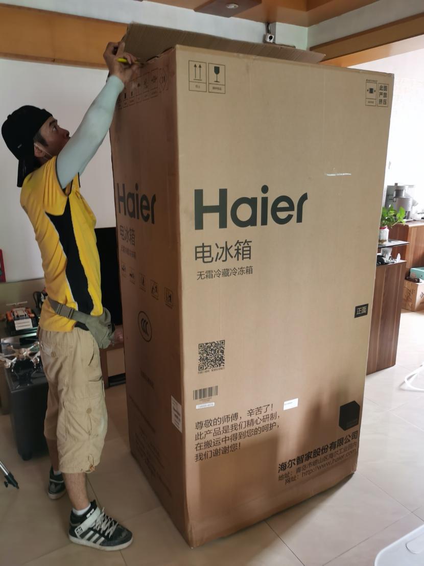 海尔冰箱473升净味,海尔595升变频风冷无霜冰箱