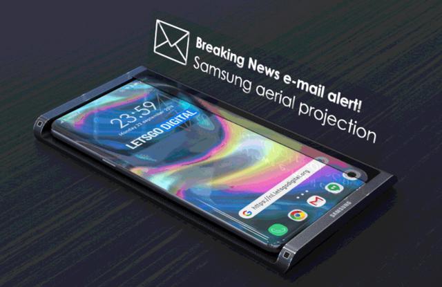 三星手机屏幕科幻,三星超科幻