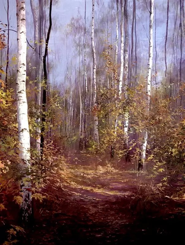 喀拉刨柯油画作品欣赏,瑞典油画人物画