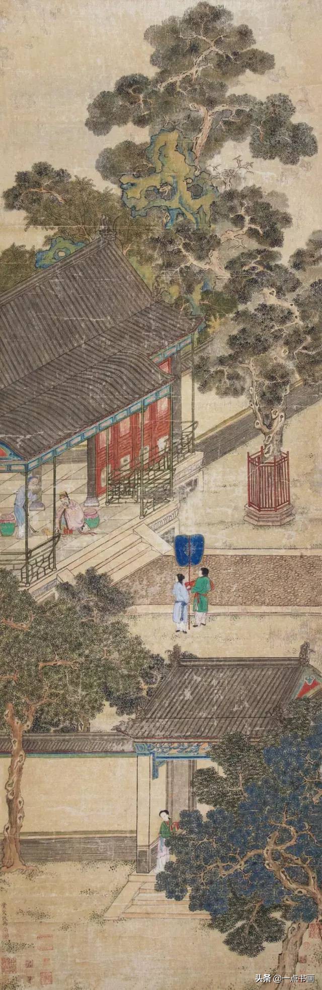 明仇英拍卖60亿的作品,明仇英桃源仙境图临摹