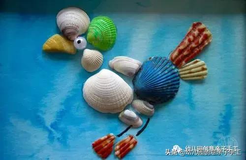 100种贝壳创意手工作品步骤,贝壳艺术创意