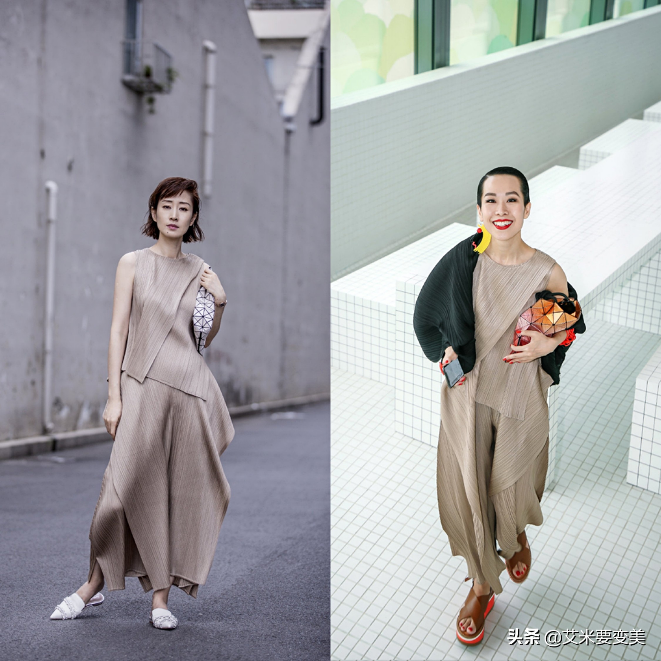 吹爆三宅一生，超强穿搭模板，这才是真正的时尚基础款