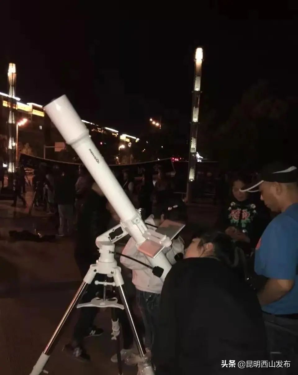 云南适合看星空,路边天文观测