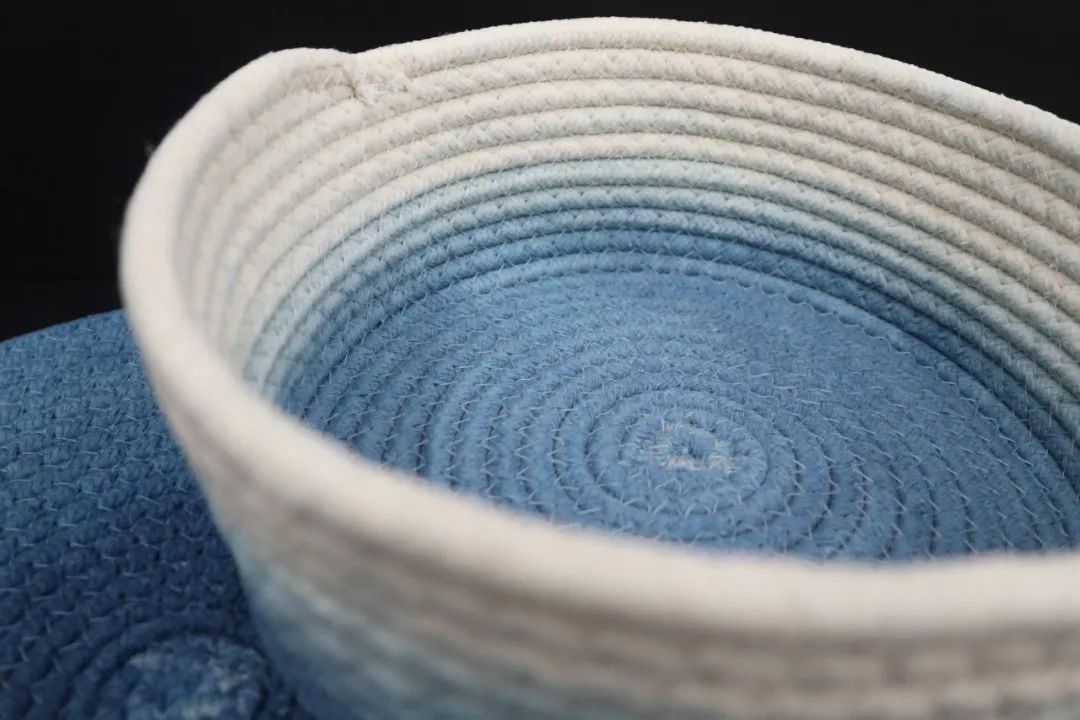 「研究生作品秀」倾尽靛蓝，绳结盘绕，一抹极致