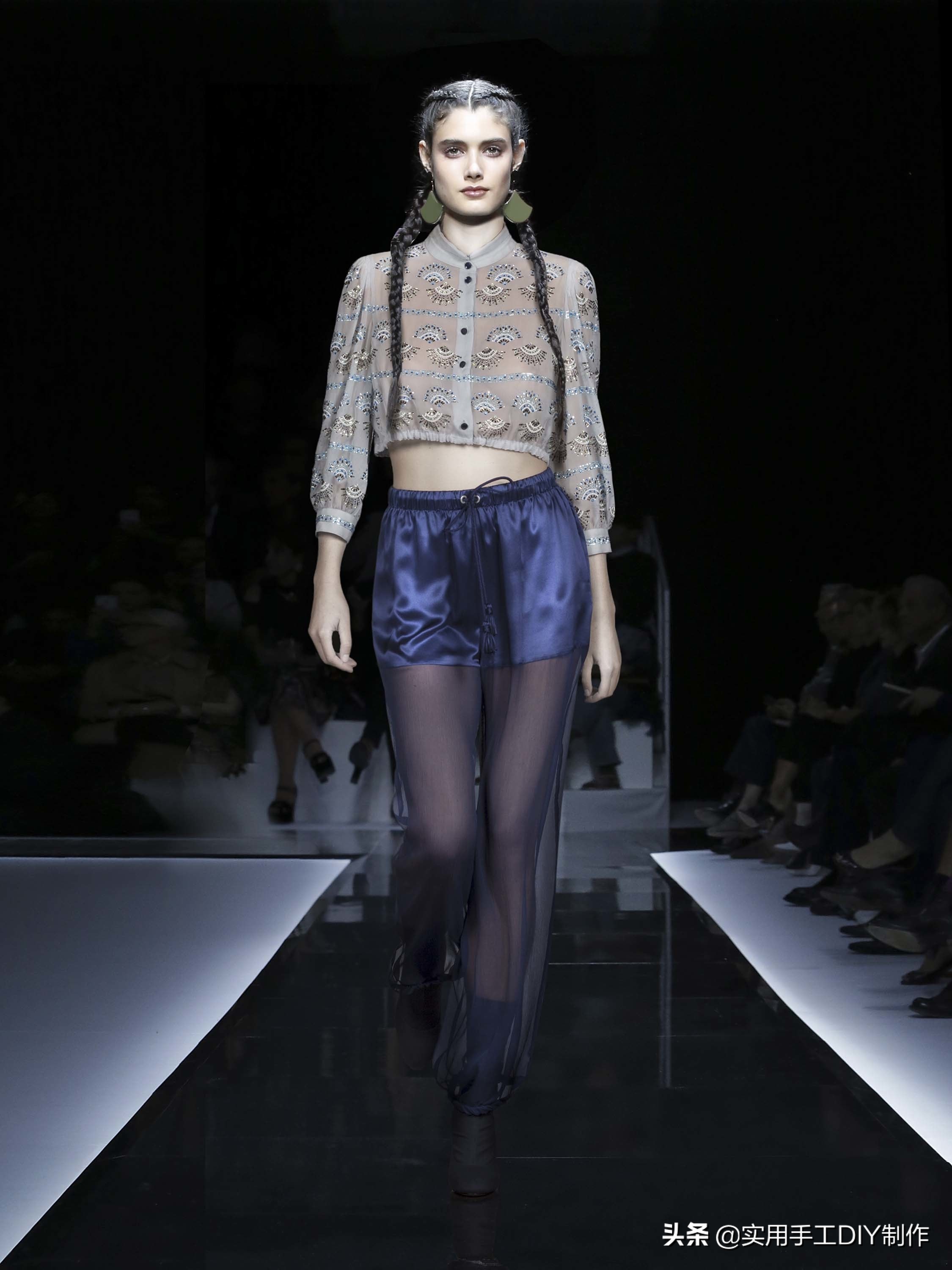 夏时装周emporioarmani秀场,春夏时装周emporioarmani