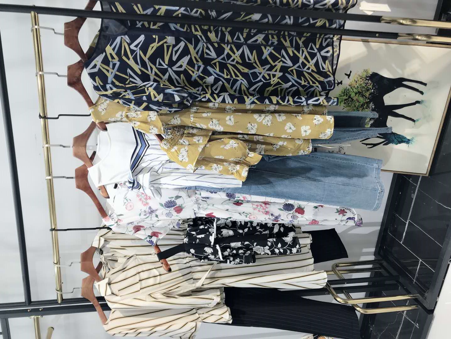 欧时力正品清仓女装直播,欧时力品牌尾货清仓直播短袖