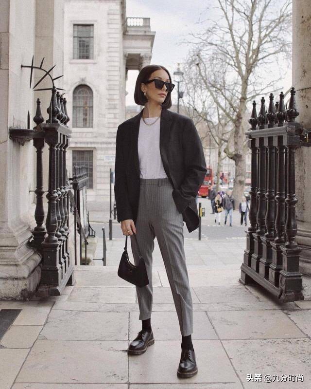 最近大火的“布洛克鞋”，居然可以这么时髦百搭！配裙子裤子都美
