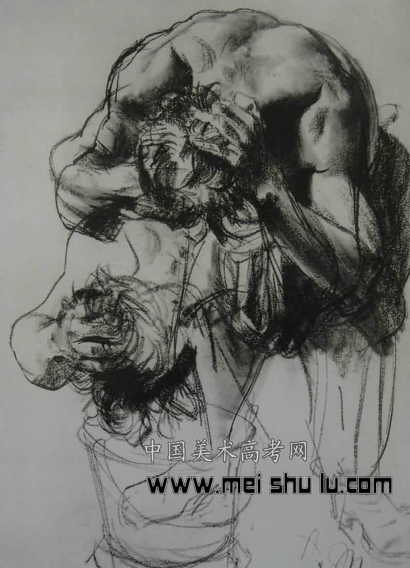 门采尔素描高清大图,门采尔高清素描风景画