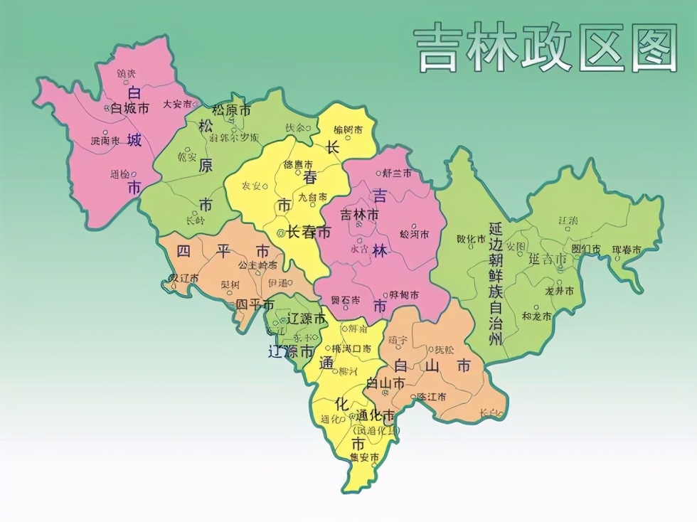 中国地理长白山,中国吉林白山市地图