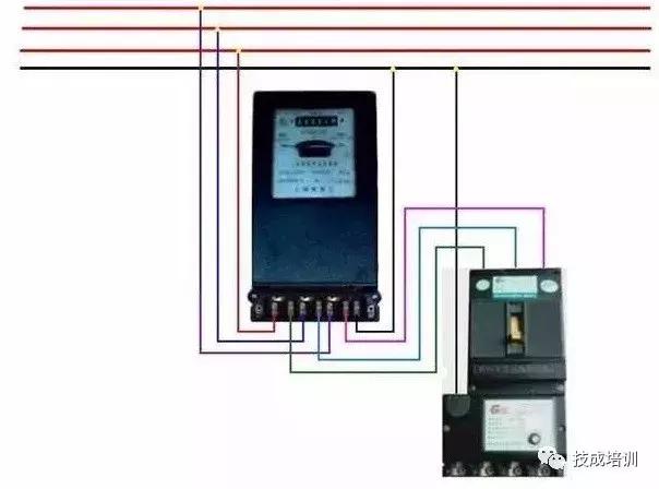 断路器按钮与接触器接线图,11种断路器接触器电气互锁接线图