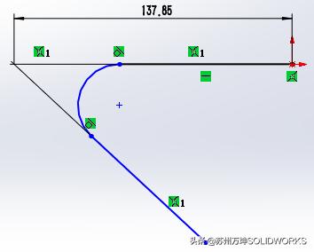 solidworks草图如何快速镜像,solidworks两个草图相交曲线
