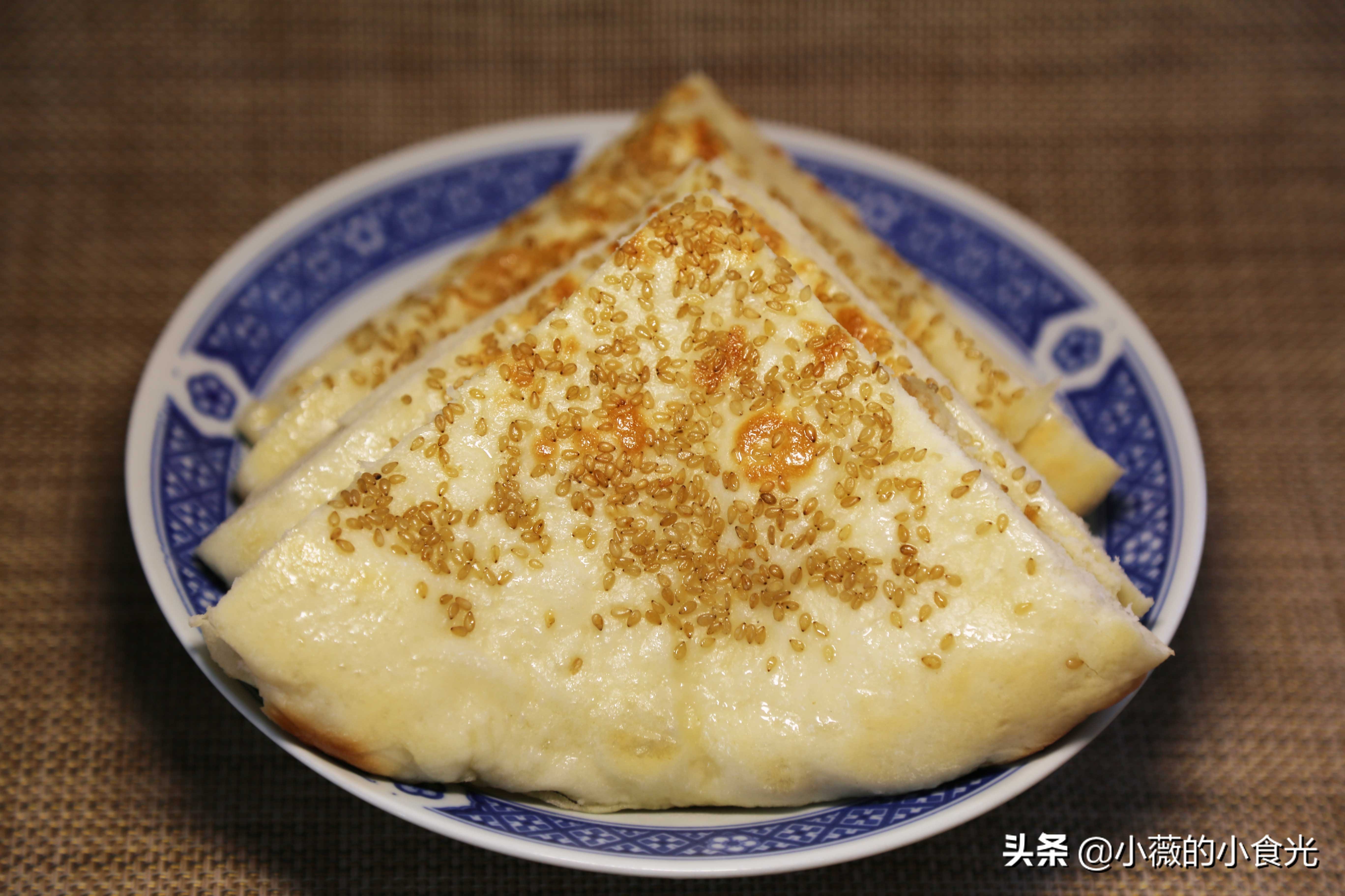 折纸饼的做法,折千层饼