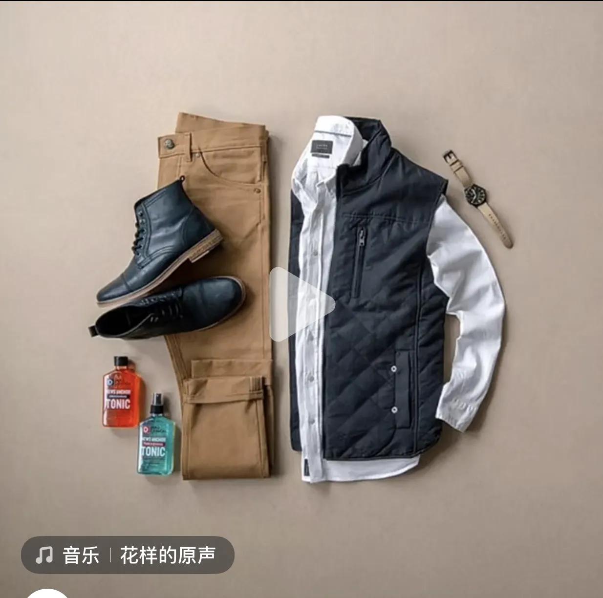 休闲裤卡其色才是百搭款,百搭卡其色休闲裤