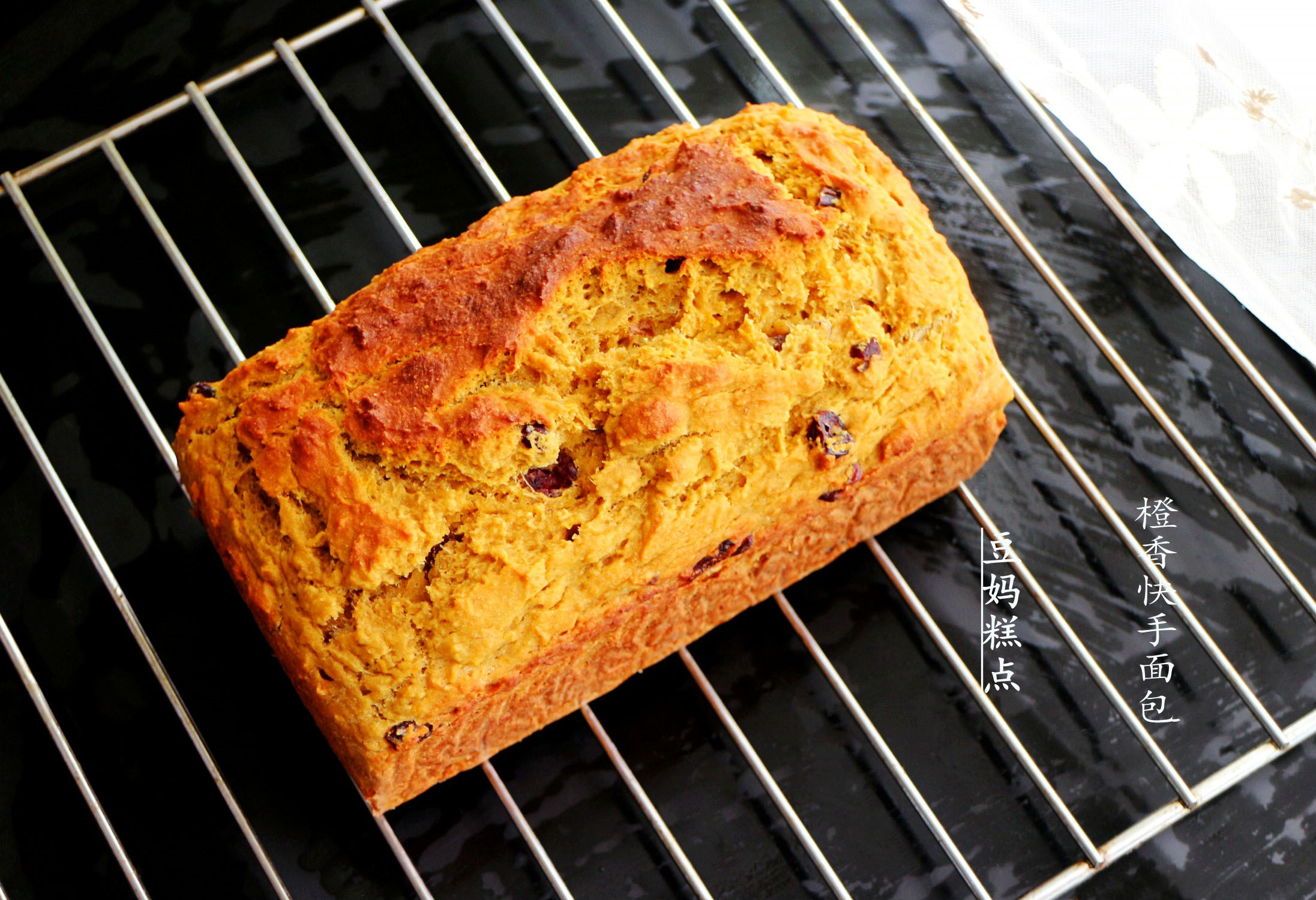 简易无油无糖面包不用揉面,低糖低油又松软的懒人面包