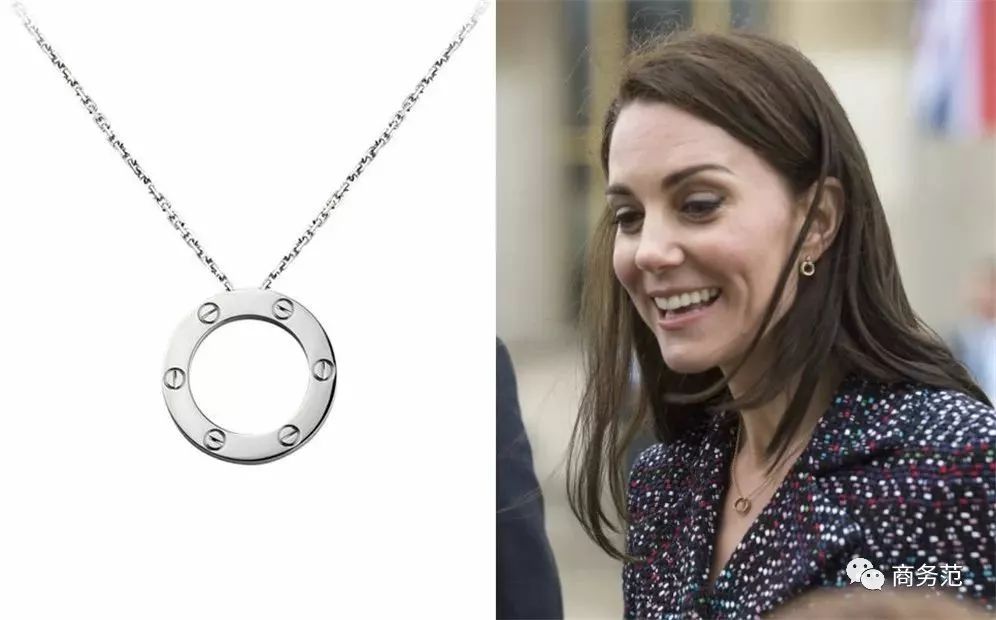 袁泉戴茜,袁泉同款欧美双环圆圈吊坠项链