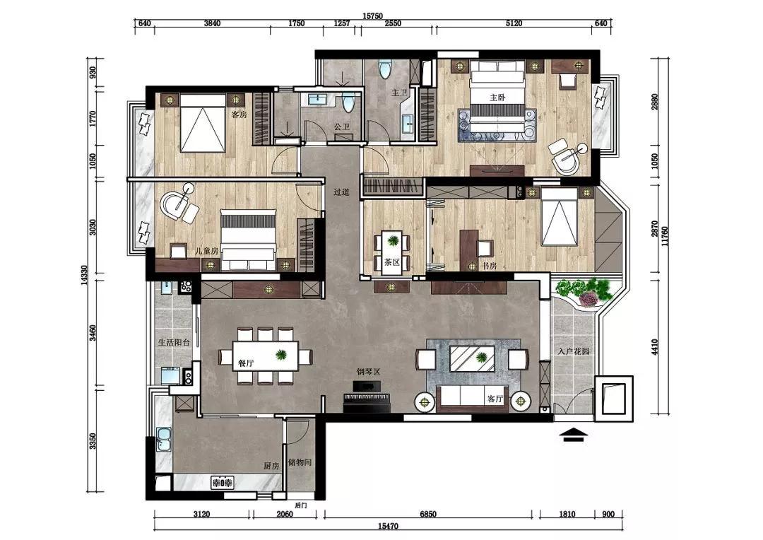 室内设计7种空间构成手法,玩转室内设计平面方案