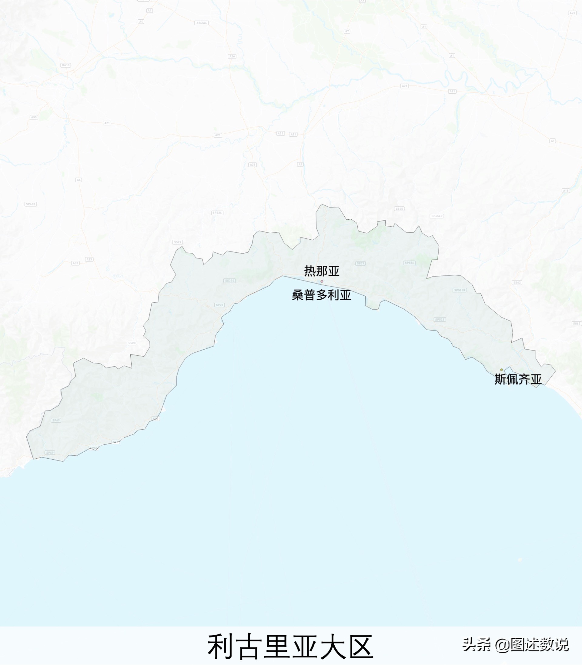 2020意甲球队分布地图,2021-2022赛季意甲20支球队分布图