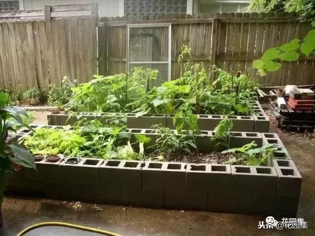 水泥砖的庭院太惊艳了,庭院小型水泥砖