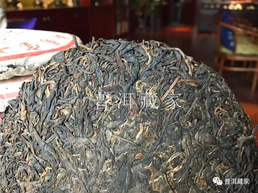 99大渡岗圆宝普洱生茶,99年十大标杆茶