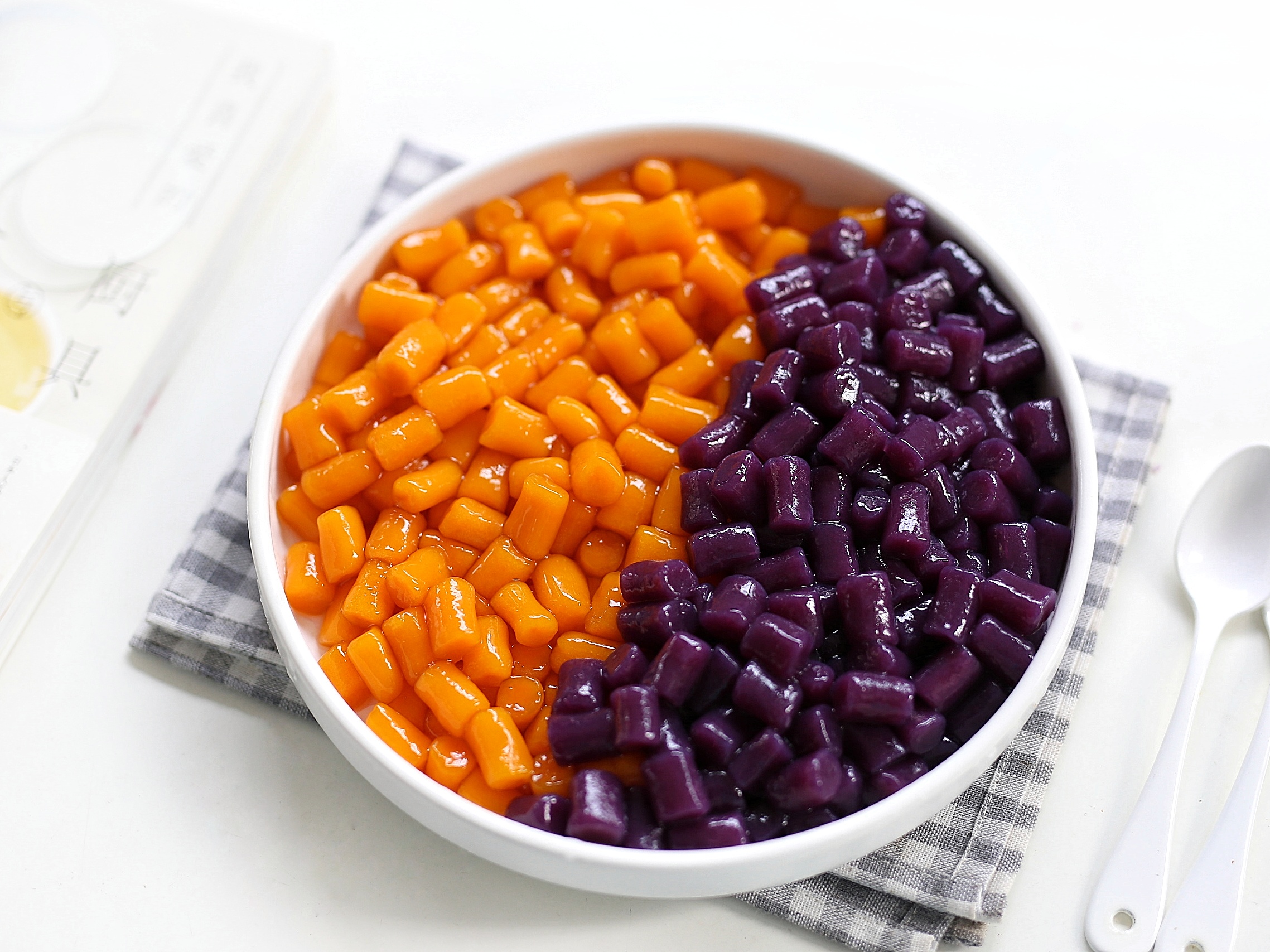 自制芋圆用糯米粉不开裂,自制芋圆各种做法